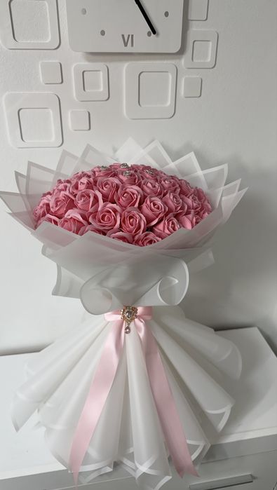 Buchete de trandafiri de sapun.