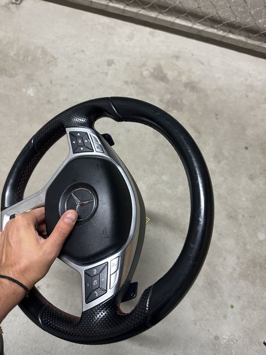 Volan AMGcu airbag si  cu padele Mercedes A,C, E, CLS Class