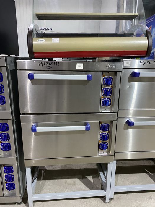 Промышленное оборудование плита печь, холодильник, жарочный шкаф, абат