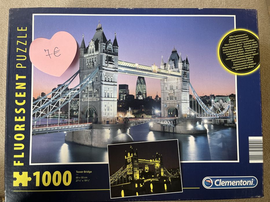 Пъзели от 500 до 3000 части