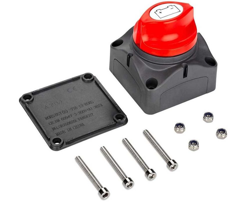 Ключ маса, превключвател, изолатор, 12–48V, 275A