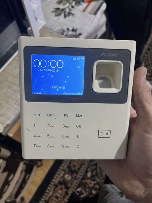 anviz урв w1 белый  сканер