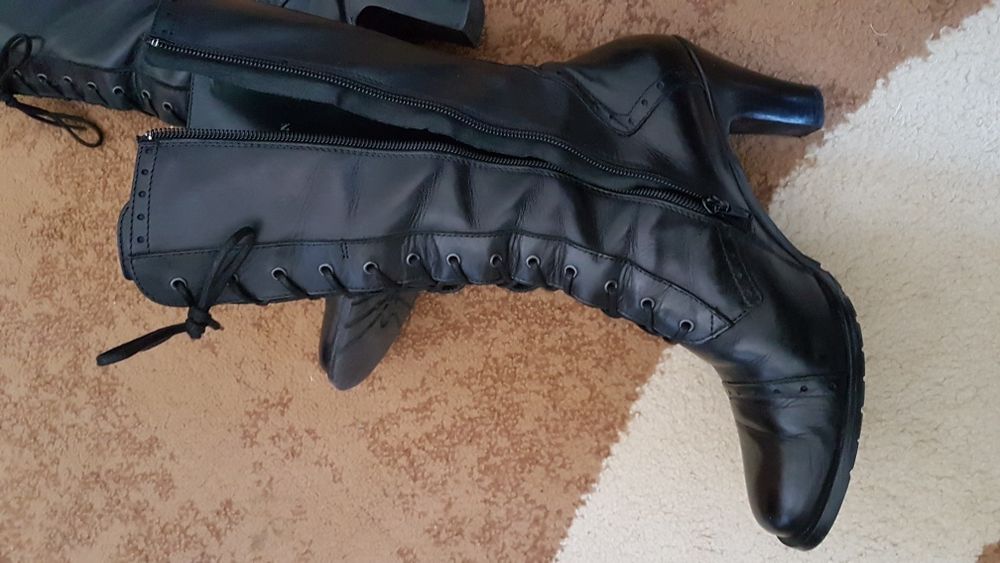 Cizme de piele Paul Green Munchen mărimea 38 si 3/4