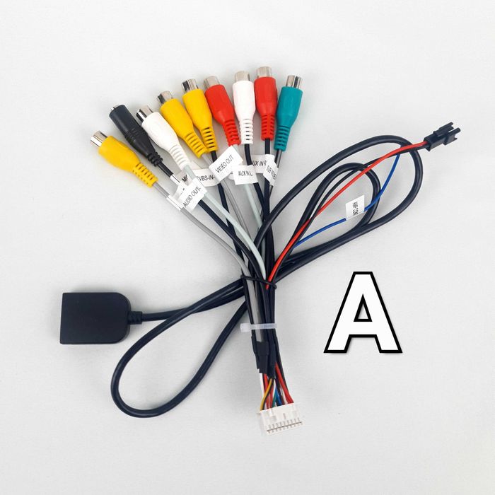 Set Cabluri-Adaptoare Pt Navigatie Android-GPS-Mic-4G-Cooler-USB-Video