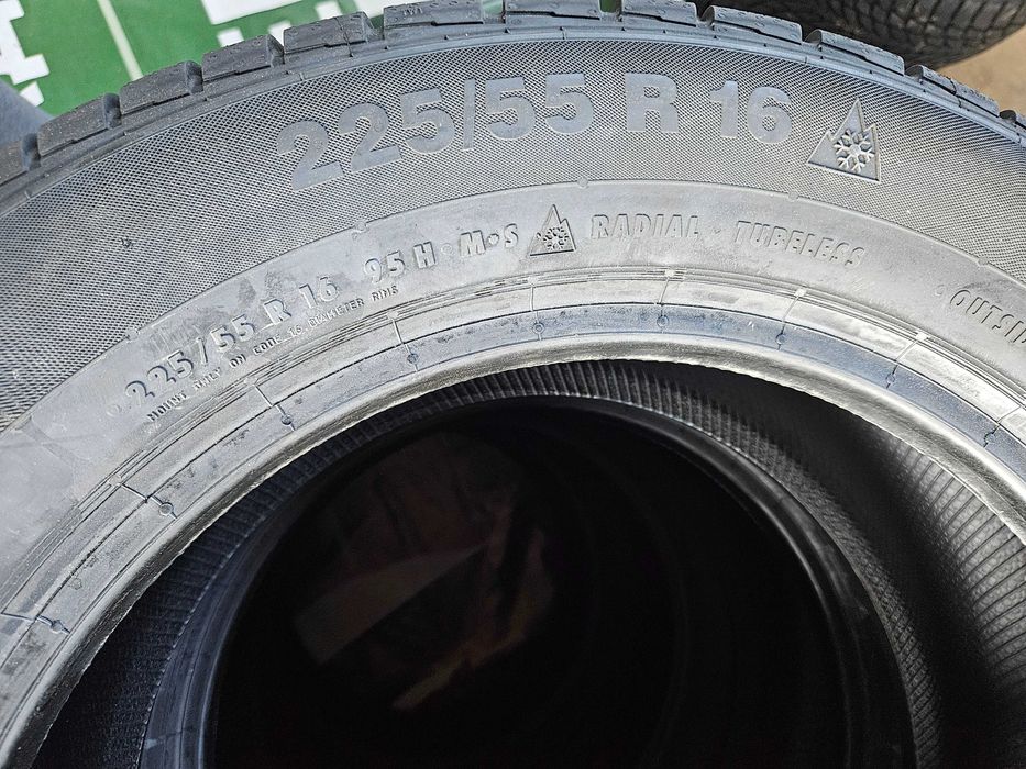 4 Нови зимни гуми 225/55R16 Continental WinterContact TS830P * RunFlat