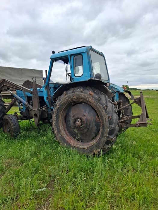 Продам МТЗ-80 с куном, прицеп 600 000