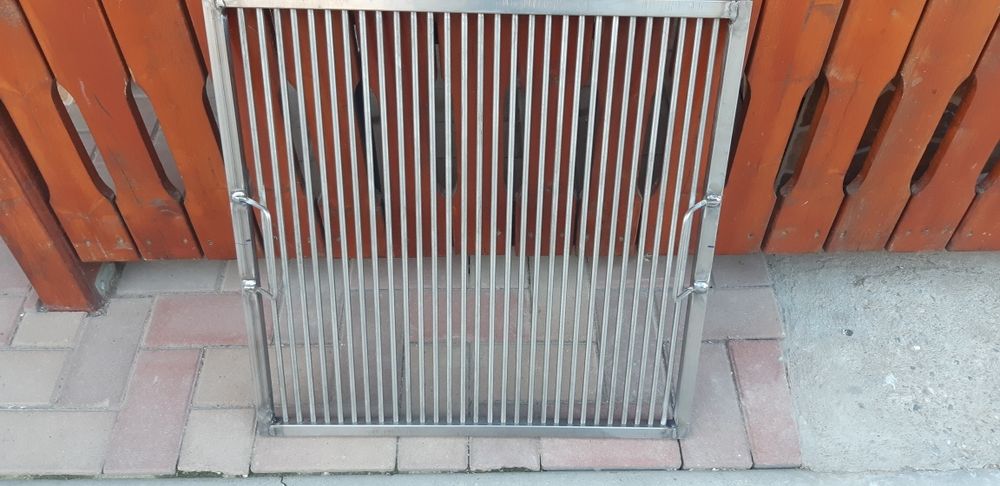 Gratare de inox cu bari rotative