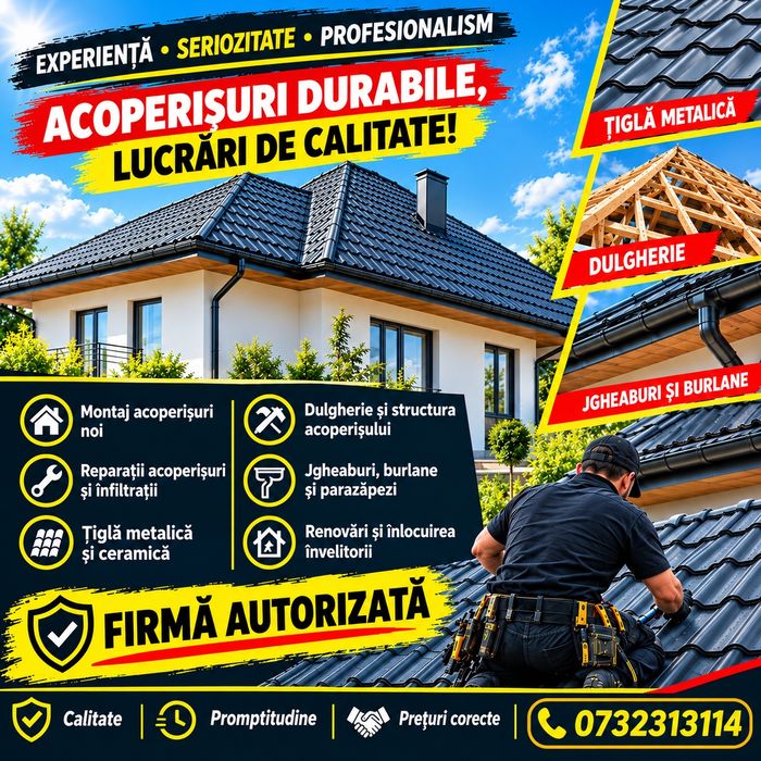Reparații acoperișuri