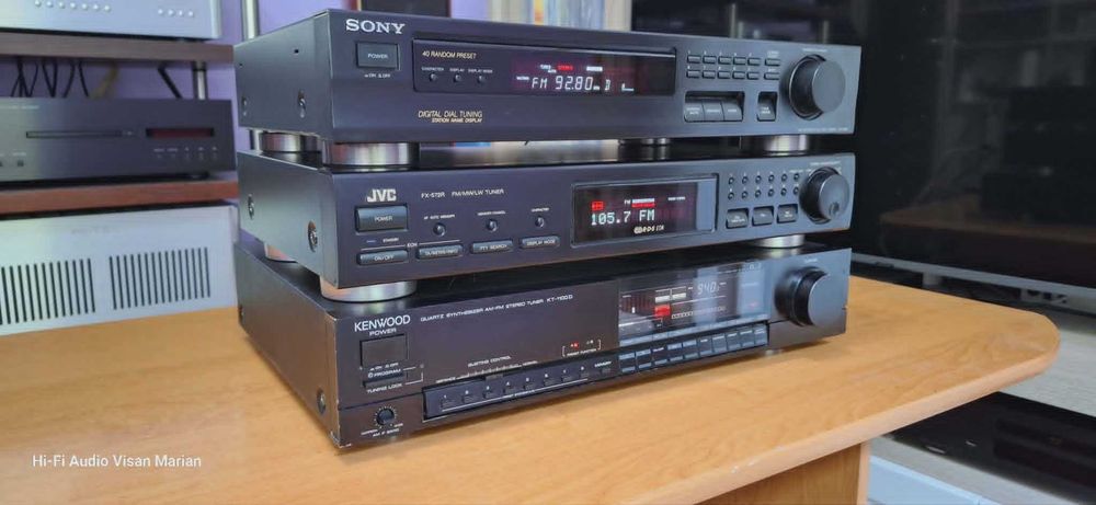 Tuner Jvs FX-572R , Kenwood KT-1100D , Sony ST-S211