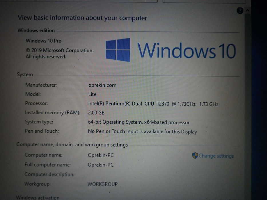 Лаптоп Toshiba Satellite A200-24A