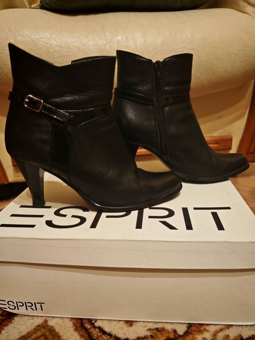 Botine 36 elegante, piele naturala