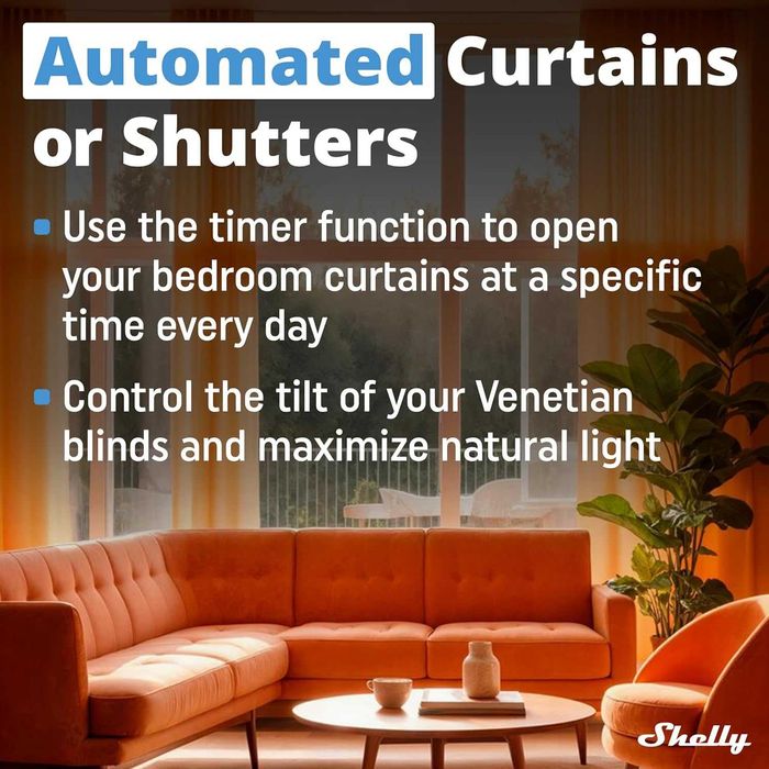 Смарт реле Shelly 2PM Gen3 - За щори и осветление (Wi-Fi)