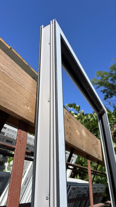 [ЧИСТО НОВА] ПВЦ Дограма Рехау  цвят Антрацит