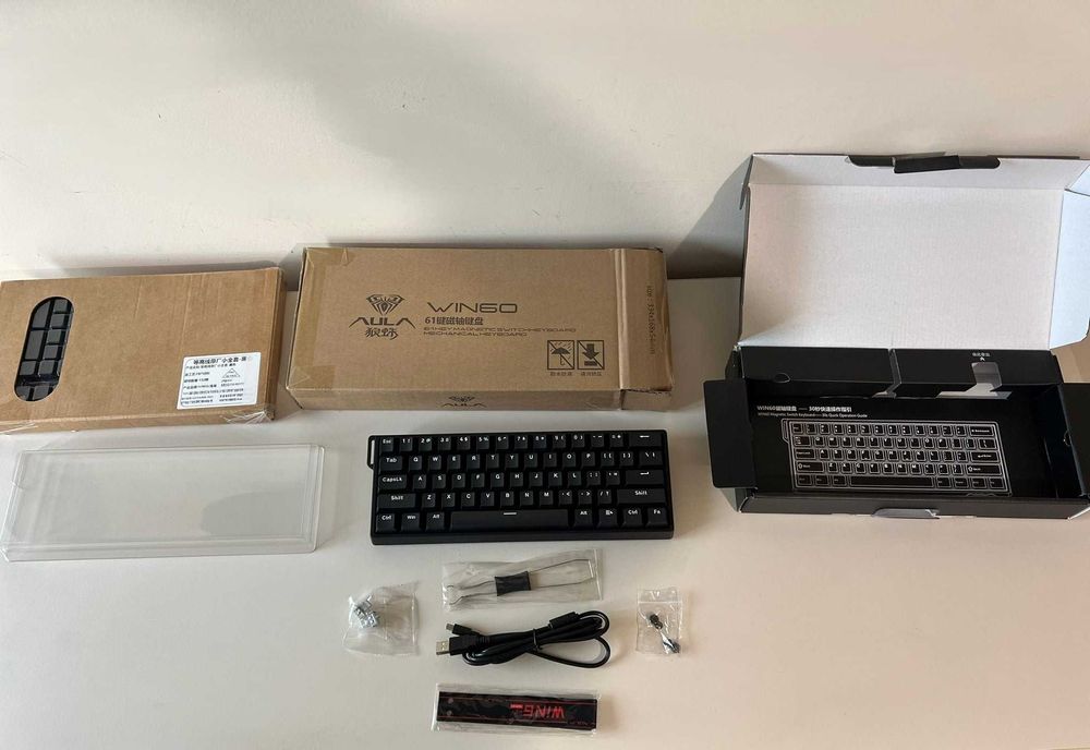 Tastatura Mecanica Gaming Aula Win60 Magnetic Switch