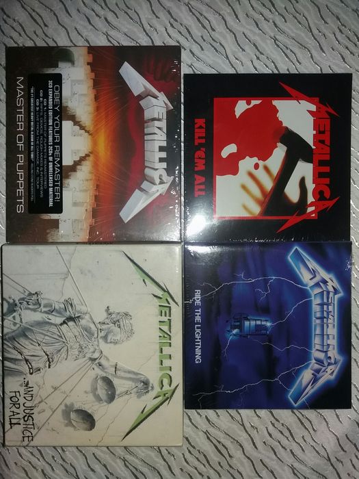 Оригинални дискове Dio,W.A.S.P.,Metallica,Twisted Sister,Sepultura