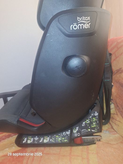 Scaun auto ISOFIX Britax Romer ADVANSAFIX IV R Storm Grey, 9-36 kg