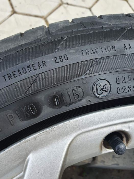 Лети джанти Audi VW 17 комплект с гуми Continental 225/45/17 VAG