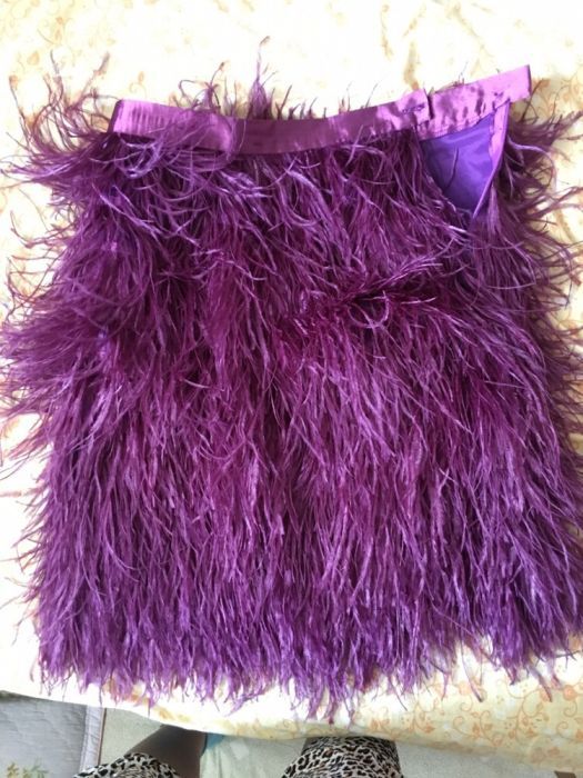 Юбка из перье