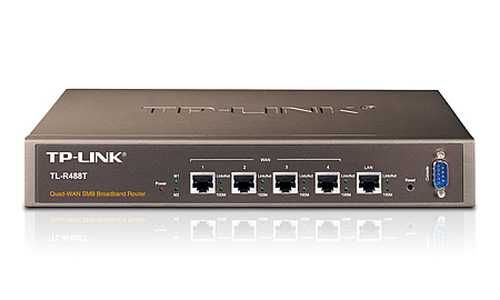 Router TP-Link TL-R488T 4 WAN (load balancing și fail-over)