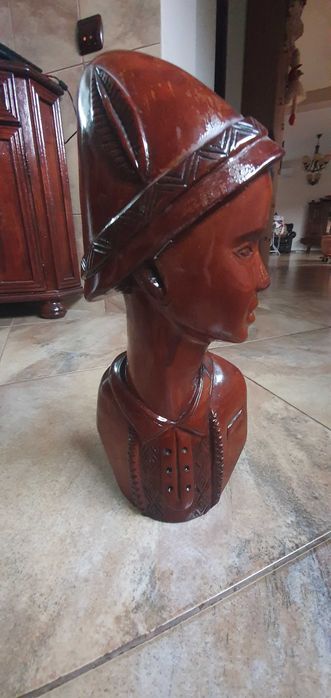 Sculptura lemn deosebita semnată ION SIDERI!