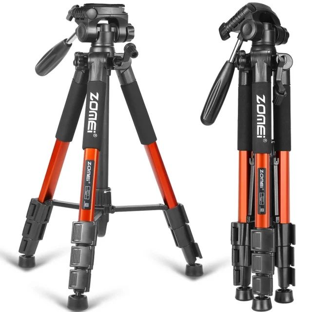 ZOMEI Q111 Pro Штатив тринога монопод Tripod для камер и телефонов.