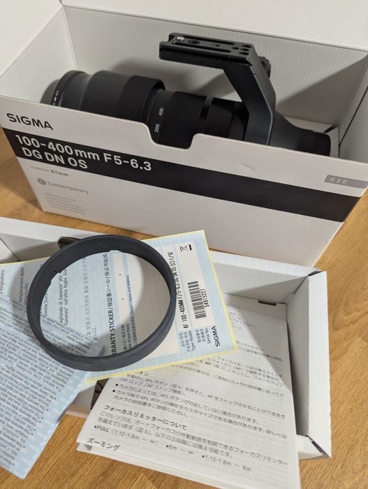 Sigma 100-400 F5-6.3 OS DG E-mount