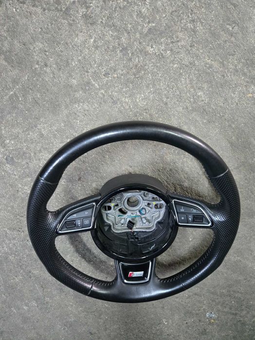 Volan Sline 3 spite piele perforata Audi A4 B8/A5/Q5/A6 C7/A7/A8