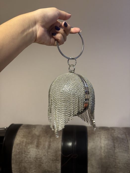 Блестящяя сумка/клатч