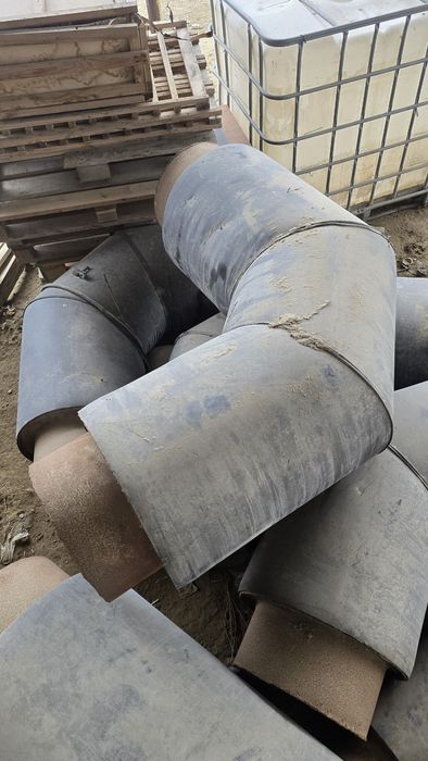 Согнутые труба. Для трубопровода