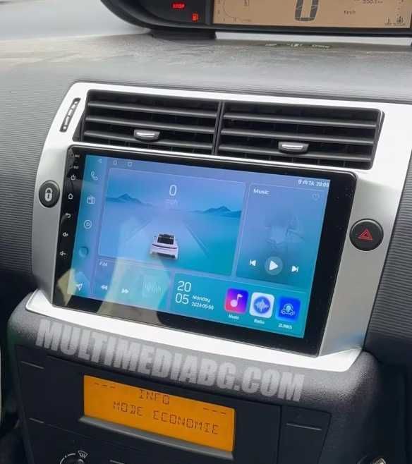 Citroen C4 2004г-2009 Мултимедия Навигация Android