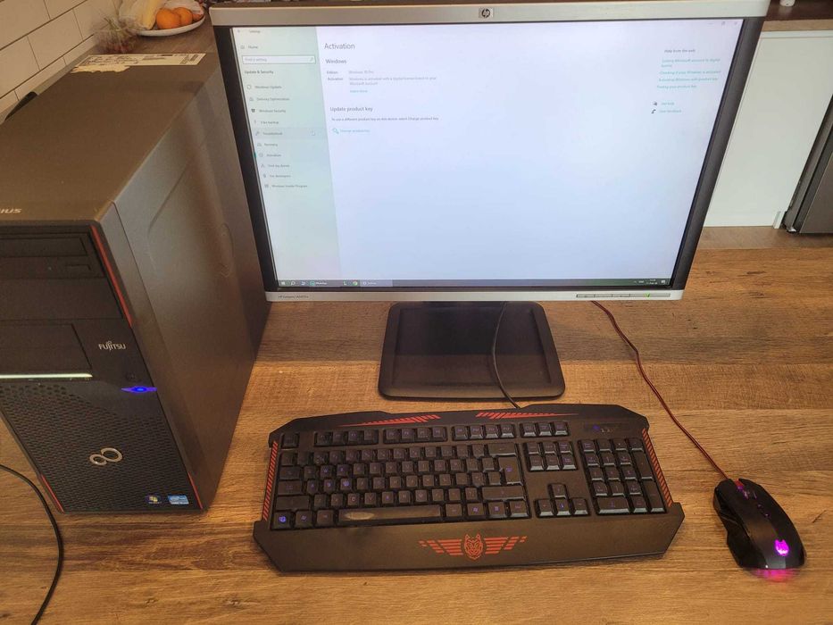 Sistem PC i5, 16GB, 2xSSD, GTX750 + periferice + monitor