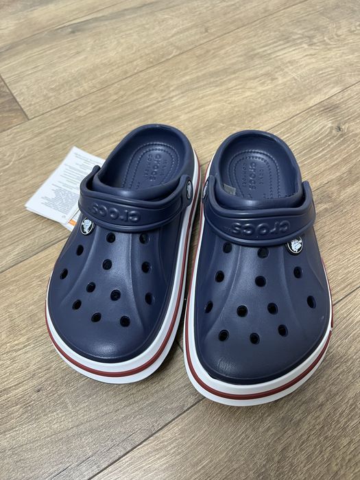 новые кроксы синие 36-37р
