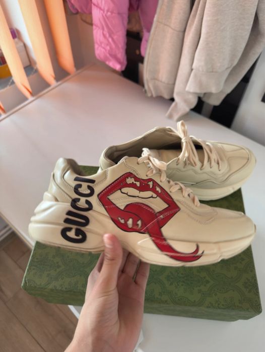 gucci rhyton trainer