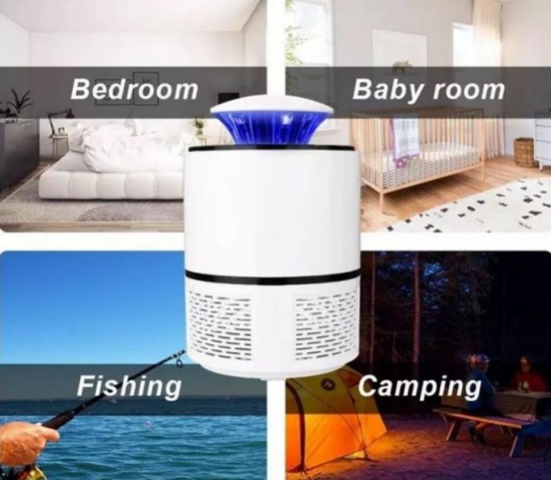 Лампа срещу комари LED лампа против комари USB Безшумна