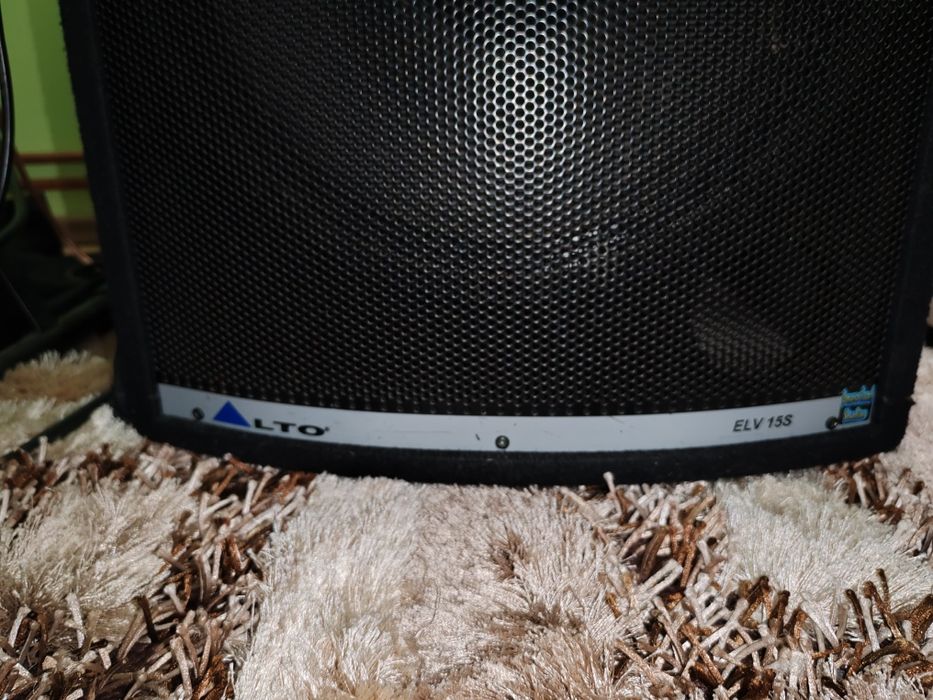 Un an nou fericit! 2xalto elv15s subwoofer + cadou un amplificator cu