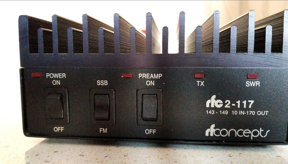 Продам усилитель УКВ RFConcepts RFC 2-117