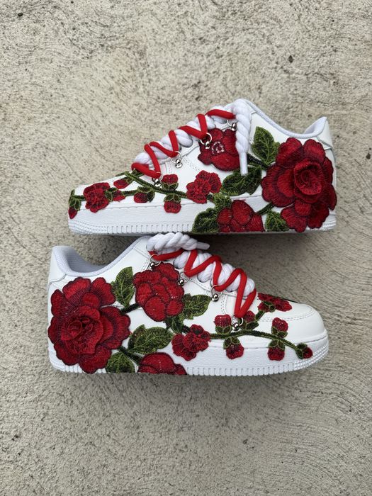 Nike Air Force 1 Red Blossom Edition