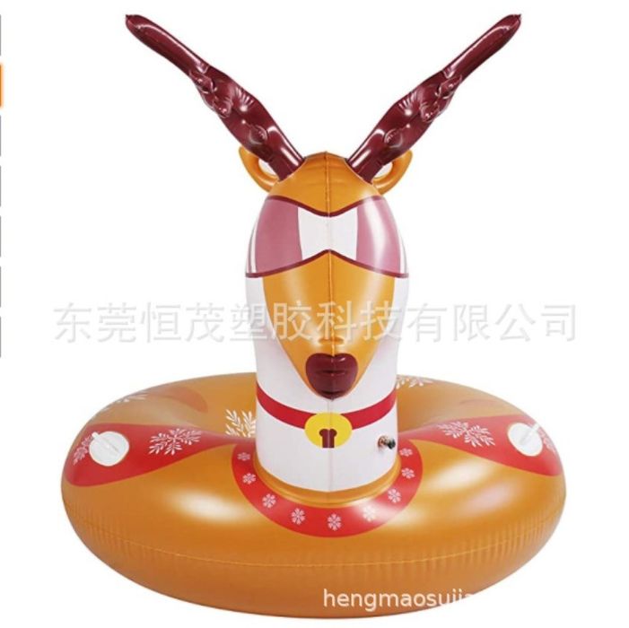 Надуваема шейна елен с удобни дръжки, за зима и лято / Материал: PVC;