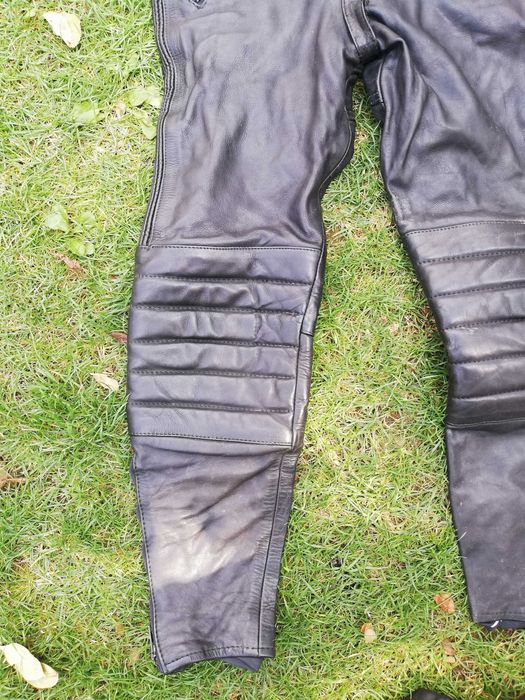 Мото гащеризон от естествена кожа