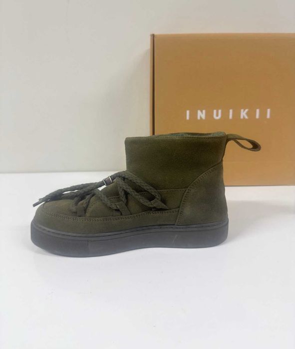 INUIKII Classic Low Olive (Като нови) - Размер 38 (24 см стелка)