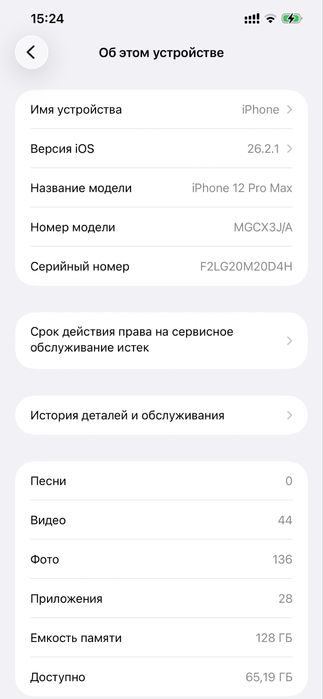 Iphone 12 Pro Max 128Gb