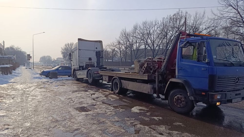 Эвакуатор с прицепом