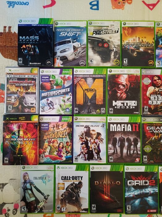 Xbox 360 лицензионные игры/диски