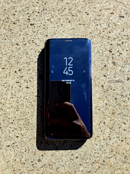 Husă s9 clear view originală