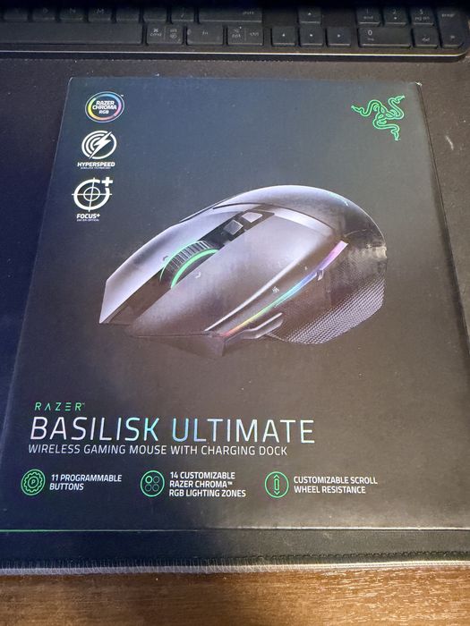 Mouse gaming Razer Basilisk ultimate wireless + Charging dock
