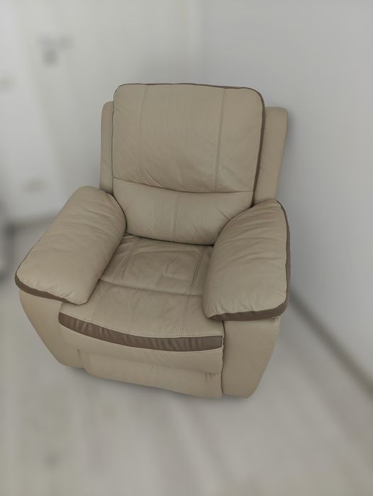Fotoliu Recliner Kring – Piele – Confort sporit – Spătar detașabil