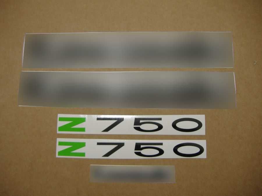 Стикери Kawasaki Z750 2004г-2012г лепенки комплект кавазаки z 750 750s