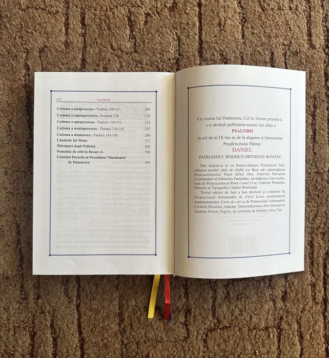 Biblia & Psaltirea