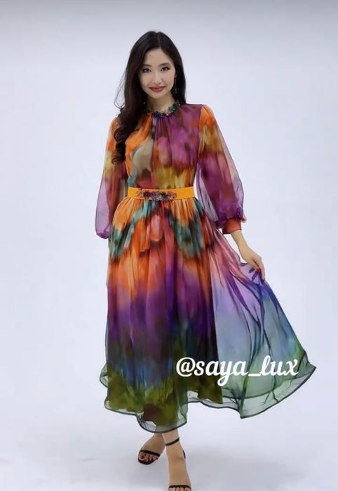 Продам шифоновое платье