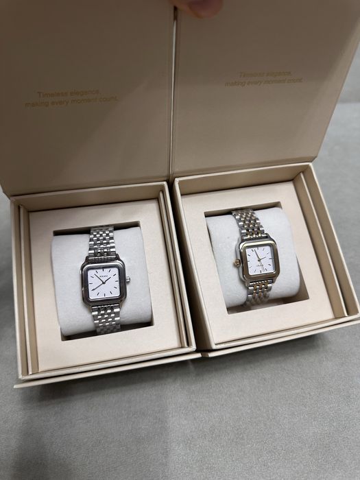 Часы burker macy silver gold